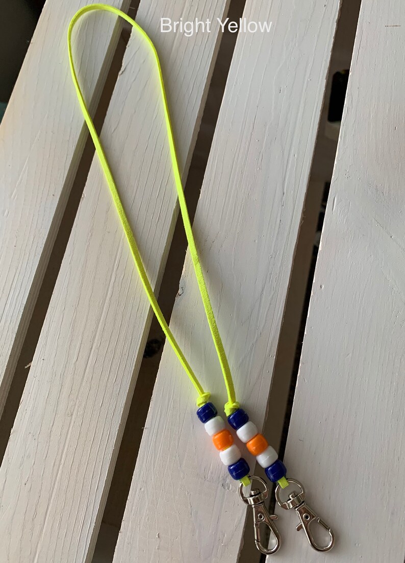 Face Mask Holder/Lanyard for Kids Mask Cord Multicolors Etsy