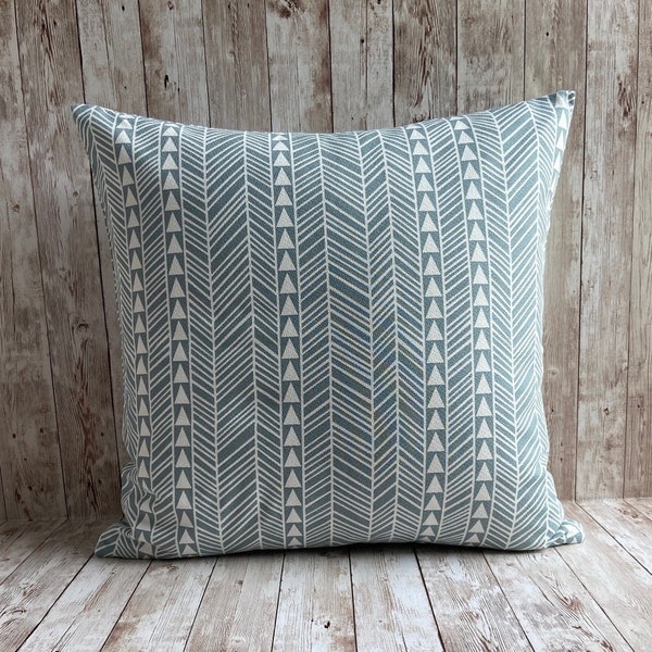 Tapa / slate / pillow cover / 18"x18"/45cm x 45cm