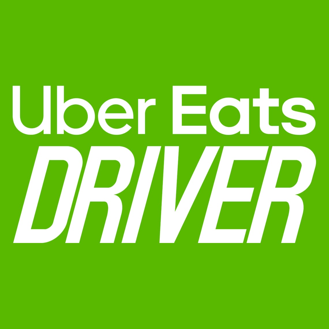 UBER EATS DRIVER // Vinyl Decal for Cars Etsy