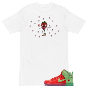 Dunk high tops gs strawberry shortcake green white new arrivals