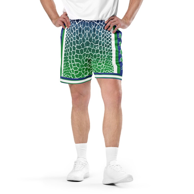 Mamba Wolves Unisex mesh shorts, Minnesota Basketball Shorts