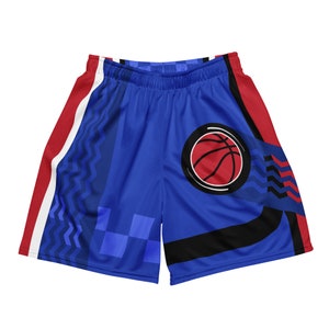 Motor City Unisex mesh shorts, Detroit Basketball Shorts