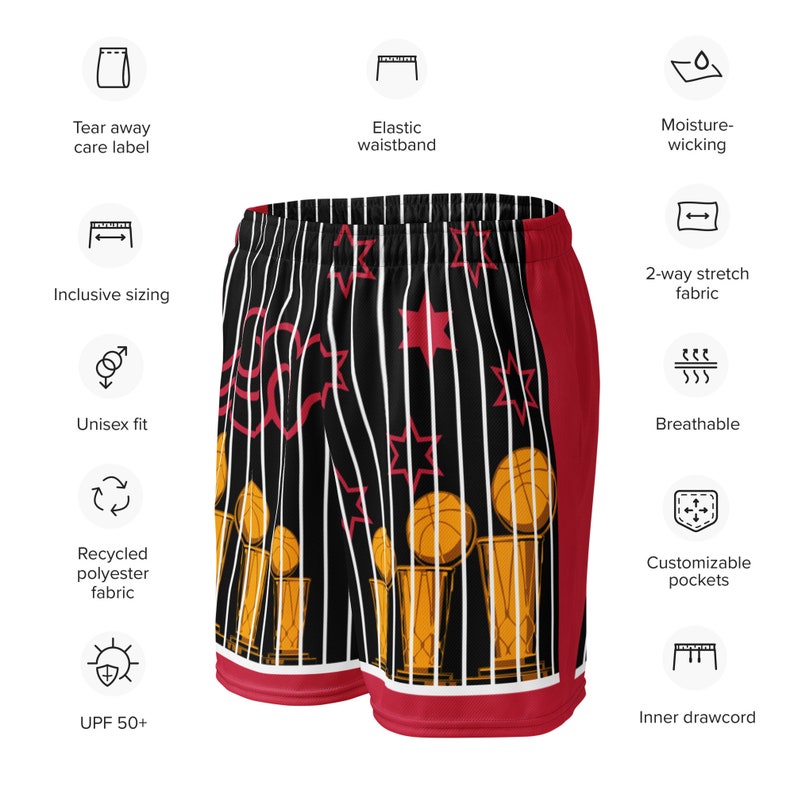 Windy City Unisex mesh shorts, Chicago Basketball Shorts