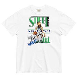 Stifel Tower 90&#39;s Inspired Unisex garment-dyed heavyweight t-shirt, Minnesota Basketball t-shirt