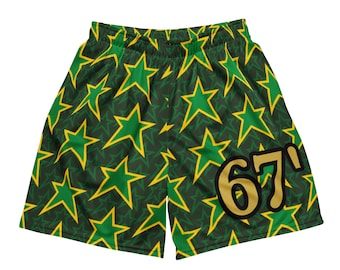 67' Spodenki z siateczki unisex State of Hockey, Hołd dla Minnesota North Stars, spodenki hokejowe Minnesota