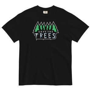 Save The Trees Unisex garment-dyed heavyweight t-shirt, Minnesota basketball shirt