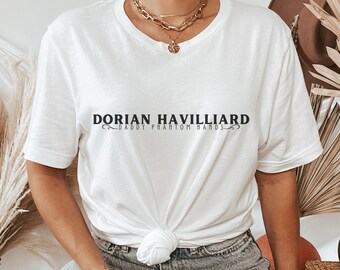 Dorian t shirt - Dorian Havilliard - Throne of Glass clothing - Throne of glass merch - TOG - SJM - Sarah J Mass - bookworm gift