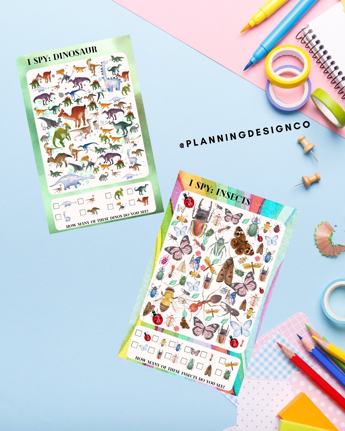 I SPY Kids Printable Download Etsy