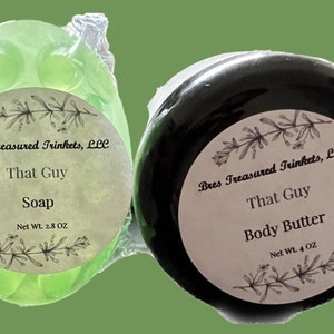 Natural Men’s Soap & Body Butter, Aloe Soap