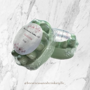 All natural & skin safe Eucalyptus Soap, Massage soap bar