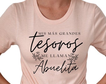 Abuelita Tee, Abuelita Graphic Tee, Bilingual Graphic Tee, Spanish Tee,  Spanish Tees for Her, Abuelita Shirt, Spanish Graphic Tees