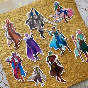 critical role the mighty nein stickers