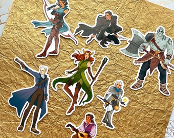 critical role vox machina stickers