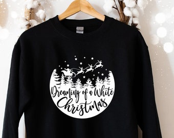 white christmas sweatshirt