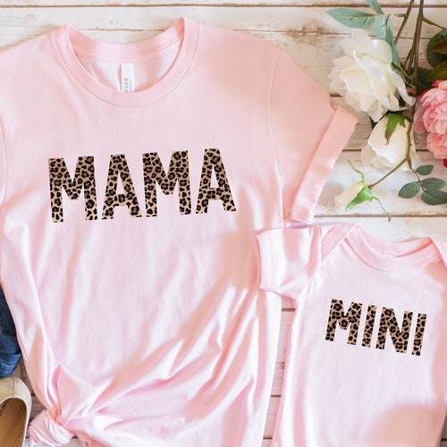 Mommy and Me Outfits Mothers Day Gift Mama and Mini Shirt - Etsy