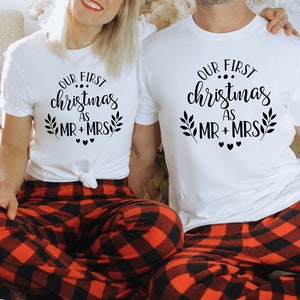 Matching mr and mrs christmas pjs sale