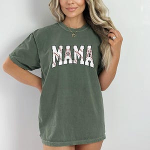 Comfort Colors® Baseball Mama Shirt, Mothers day Gift For Baseball Mom, Gift For Baseball Lover Mom Shirt, Mothers Day Shirt,Baseball Season image 7