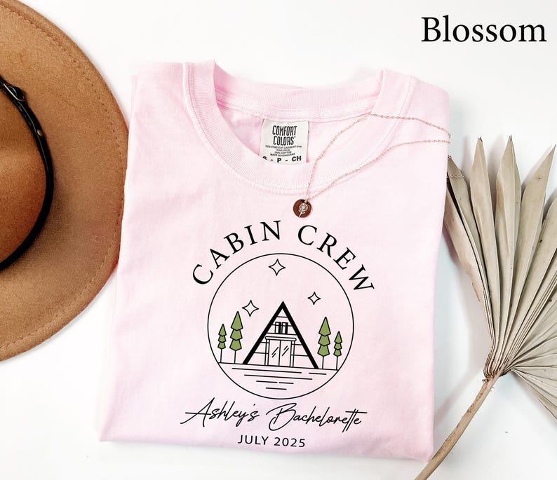 Comfort Colors, Cabin Crew Shirts, Bachelorette Party Shirt, Custom Family Vacation Shirt, Personalized Girls Trip, Birthday Trip gift Shirt image 7