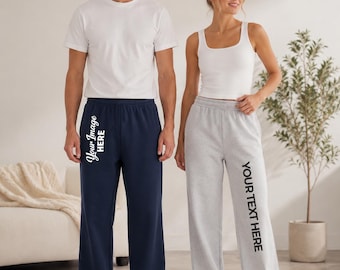 Custom Unisex Heavy Blend™ Open-Bottom Sweatpants