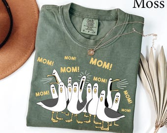 Comfort Colors® Funny Seagulls Mom Shirt, Mom Gift Shirt, Mothers Day gift, Grandma Gift, Mama Shirt, gift for Grandma, Mother's Day Shirt