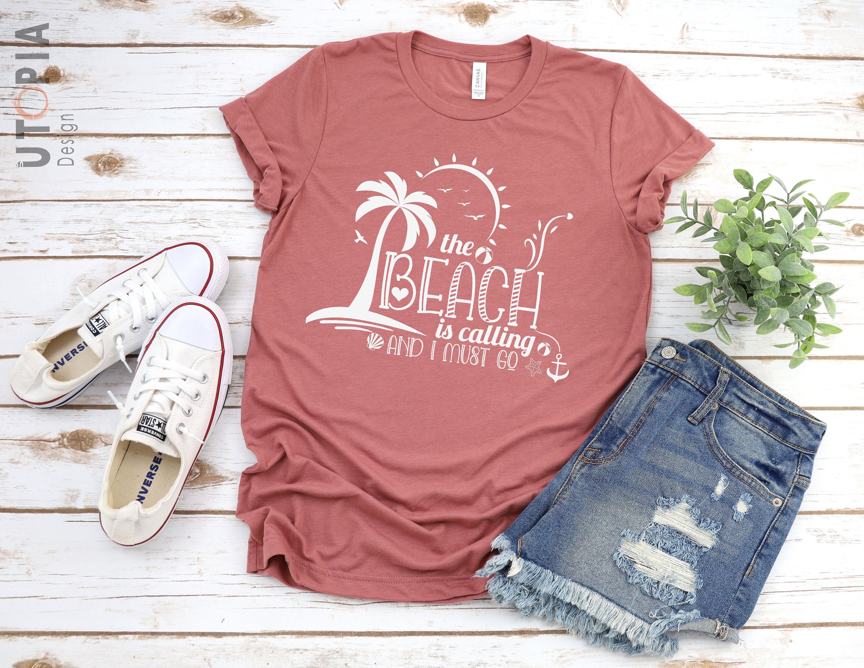 Beach is Calling and I Must Go Shirt Beach Summer Shirt - Etsy