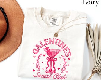Galentines Social Club Shirt, Girls Party Shirt, Galentines Day Gift, Anti Valentines Day, Valentine Besties Shirt, Galentine Party Shirt