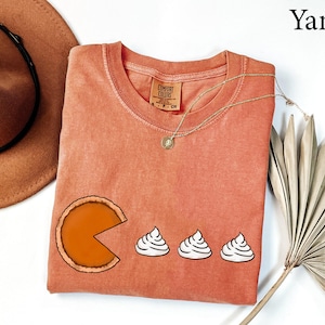 Comfort Colors® Pumpkin Pie Shirt, Fall Shirt, Thanksgiving Gift, Thanksgiving Shirt, Thanksgiving Dinner, Funny Fall shirt, Pumpkin shirt