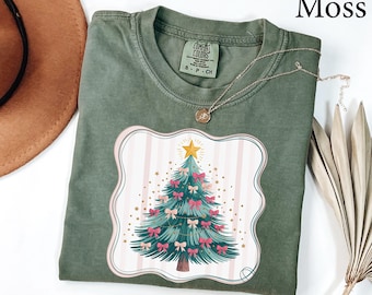 Comfort Colors® Christmas Tree Shirt, Funny Christmas trees shirt, Family Christmas Gift, Womens Christmas shirt, Merry Christmas shirt