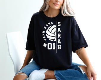 Volleyball Team Shirt, Personalized Volleyball Team Shirt, Custom Volleyball Tshirt, Game day  Shirt, Volleyball Shirt, Team gift shirt