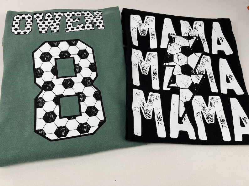 Comfort Colors® Soccer Mama Shirt, Custom Soccer Mom Shirt, Soccer Game Day Mom Shirt, Mothers day shirt, Soccer fan shirt, Sport Mama image 3
