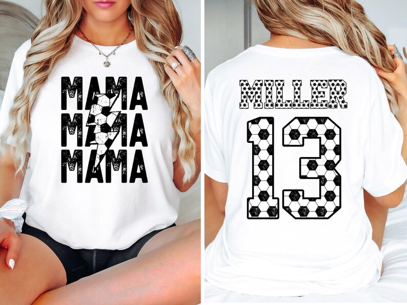 Comfort Colors® Soccer Mama Shirt, Custom Soccer Mom Shirt, Soccer Game Day Mom Shirt, Mothers day shirt, Soccer fan shirt, Sport Mama image 5