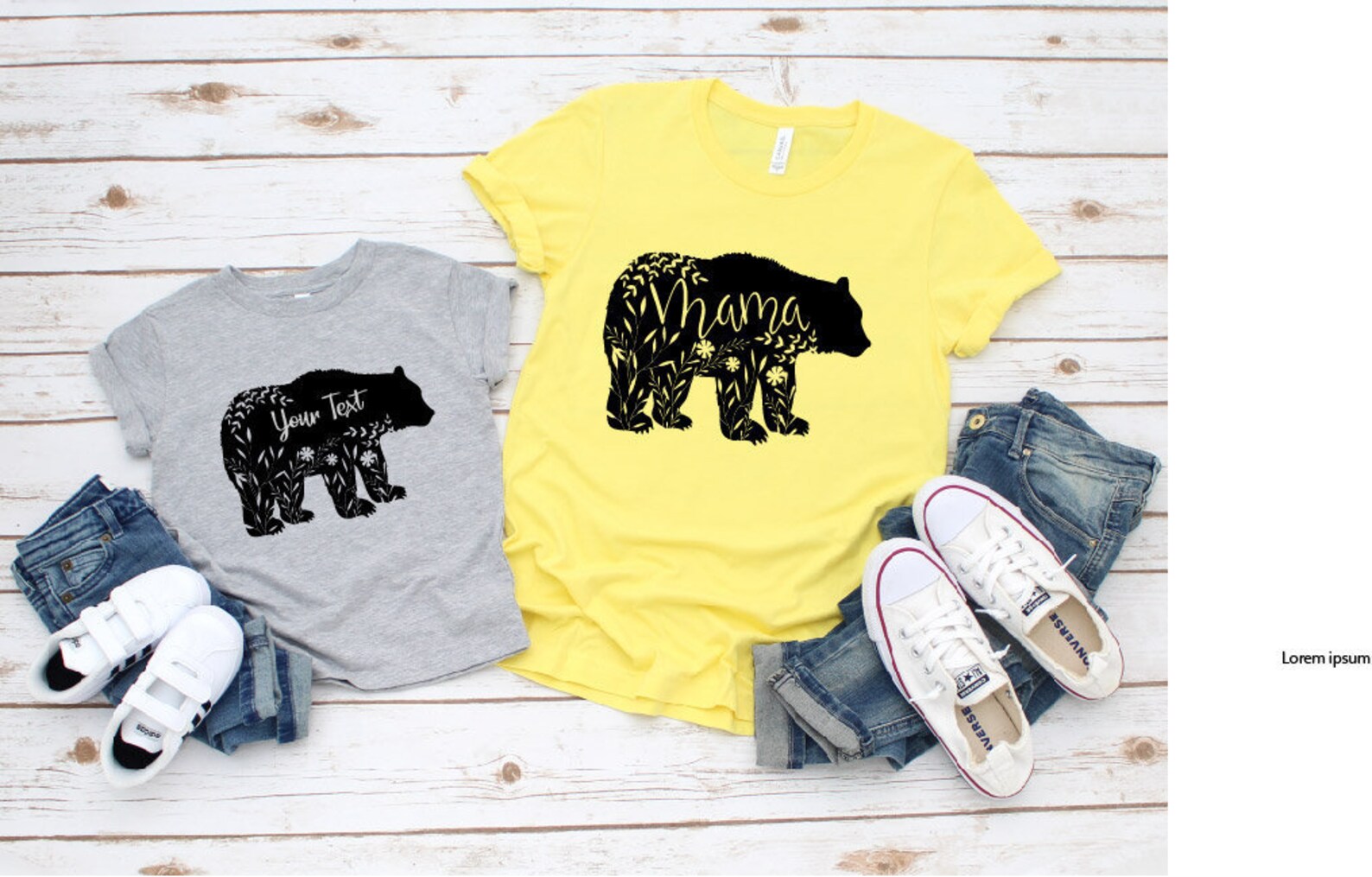 Mama Bear TShirt Mother's day custom gift mama bear Etsy