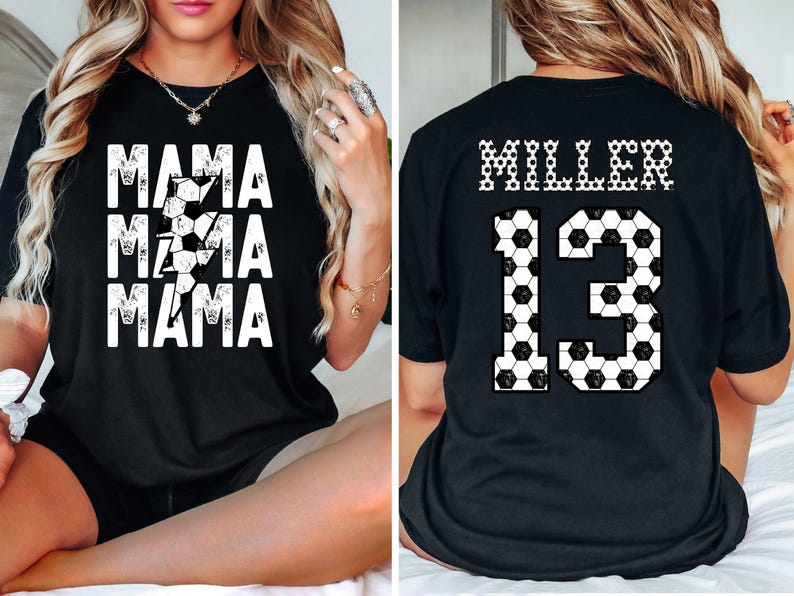 Comfort Colors® Soccer Mama Shirt, Custom Soccer Mom Shirt, Soccer Game Day Mom Shirt, Mothers day shirt, Soccer fan shirt, Sport Mama image 7