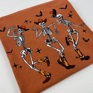 Comfort Colors® Dancing skeleton shirt, Funny Halloween Shirt, Halloween Party shirt, Spooky season Shirt, Retro Fall Shirt, Halloween gift