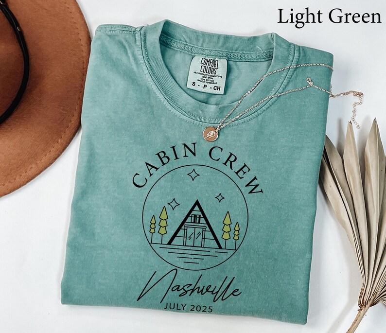 Comfort Colors, Cabin Crew Shirts, Bachelorette Party Shirt, Custom Family Vacation Shirt, Personalized Girls Trip, Birthday Trip gift Shirt image 6