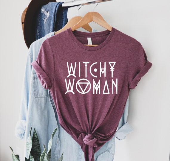 Witchy Woman shirt Witchcraft Witch T Shirt Magic T Shirt - Etsy