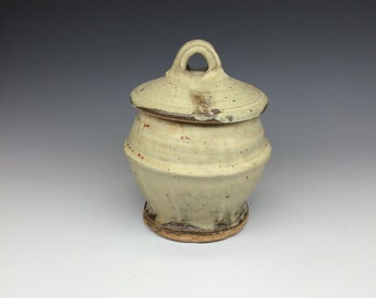 Small covered jar