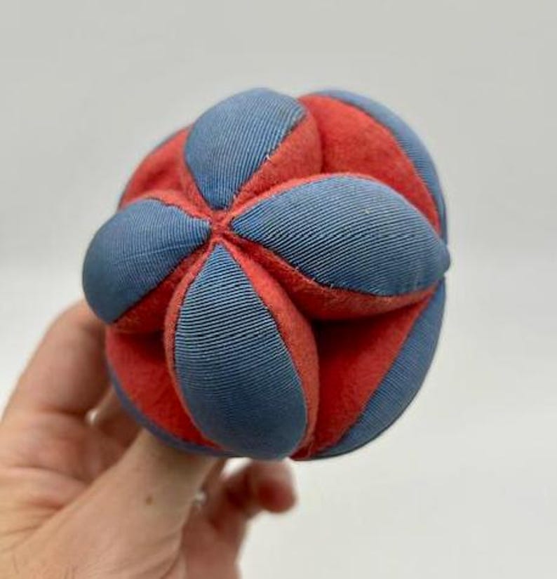 Antique Puzzle Ball Etsy