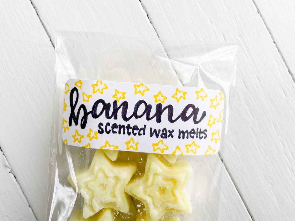 Banana Wax Melt Yellow Wax Melt Soy Wax Melt Candle Gift Etsy