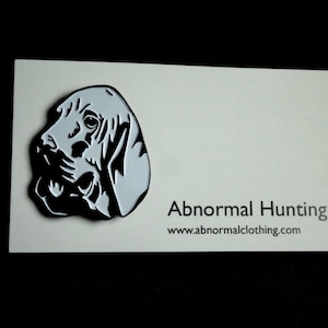 Abnormal Hunting Hound Badge Pin