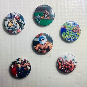 Barry wood 2020 meme 1.5 inch magnet set / Pin Back Button Set