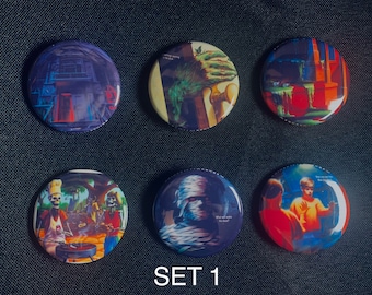 GOOSEBUTTONS 1.5inch pin back button sets