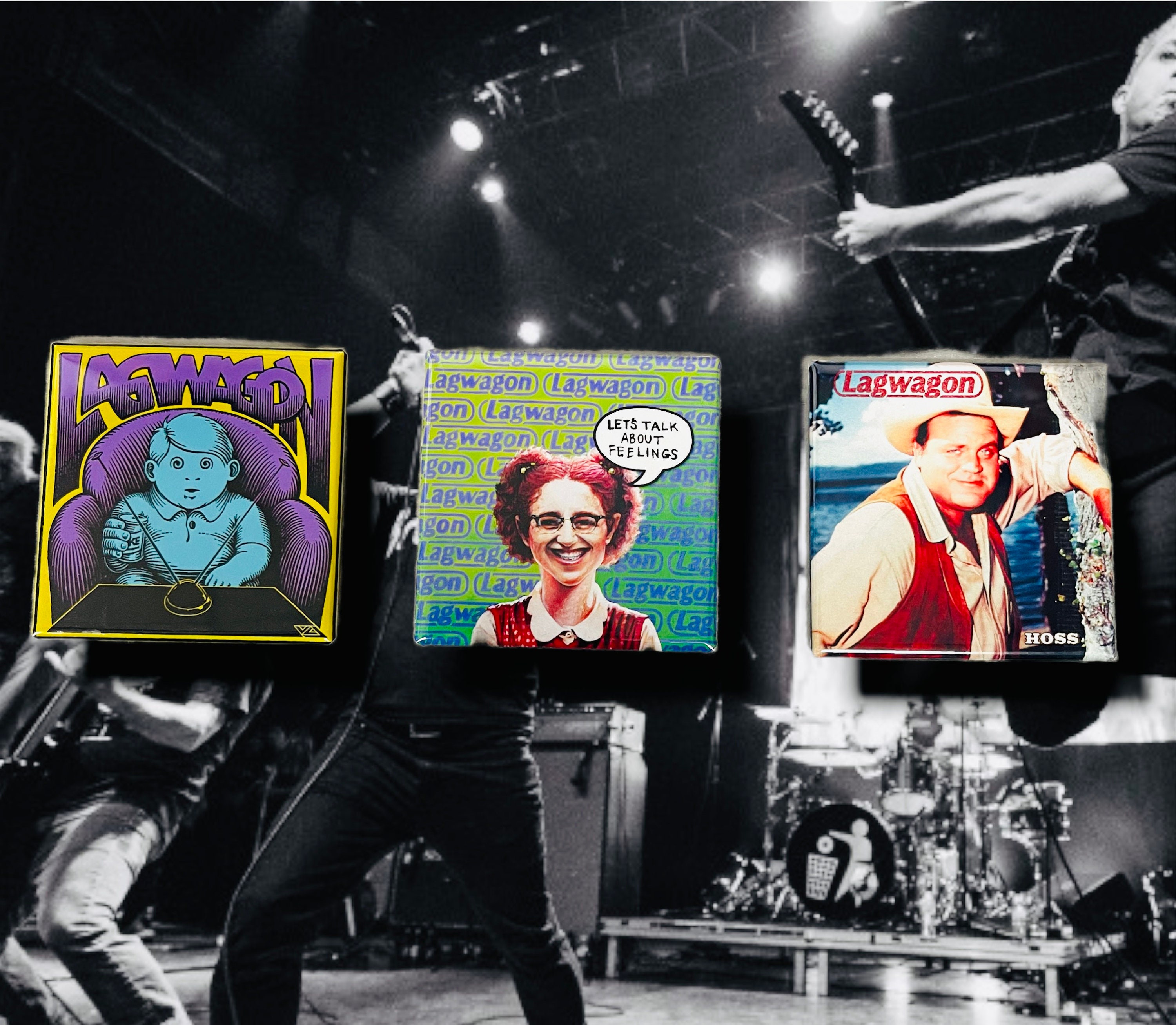 2x2inch Lagwagon Album Magnet/pinback Set (3) - Etsy