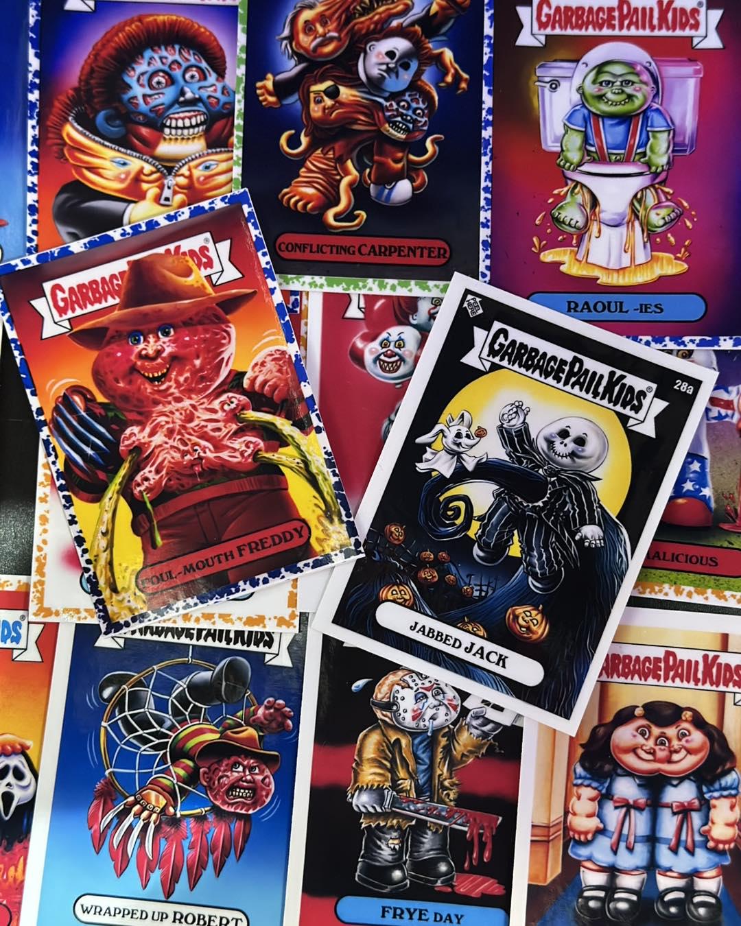 Garbage Pail Kids Horror Vinyl Stickers Set 1 - Etsy