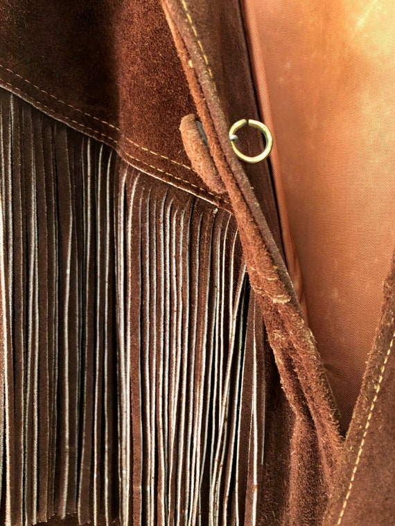 Easy Rider 1970's Suede Fringe Jacket - image 4