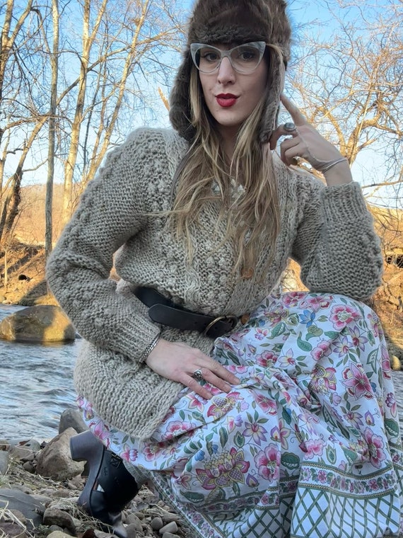 1960's Handknit Sweater