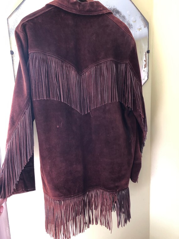 Easy Rider 1970's Suede Fringe Jacket - image 3