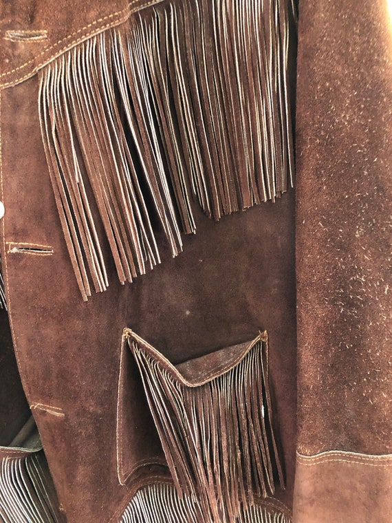Easy Rider 1970's Suede Fringe Jacket - image 5