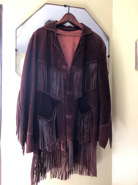 Easy Rider 1970's Suede Fringe Jacket - image 2