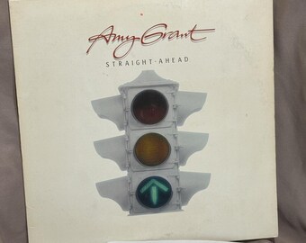 Amy Grant Lp Straight Ahead On Myrrh - VTG  Poster Included
